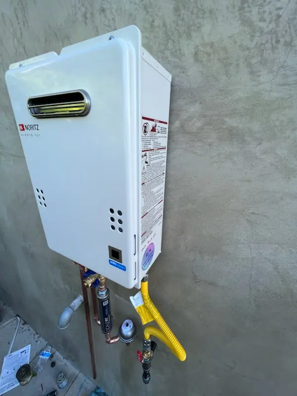 Tankless water heater installation for Orange Cove homes